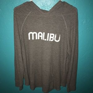 Malibu Gray Lightweight Hoodie